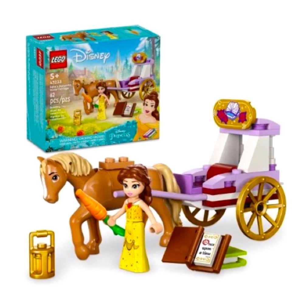 Lego Disney Belle's Storytime Horse Carriage Princess set 43233